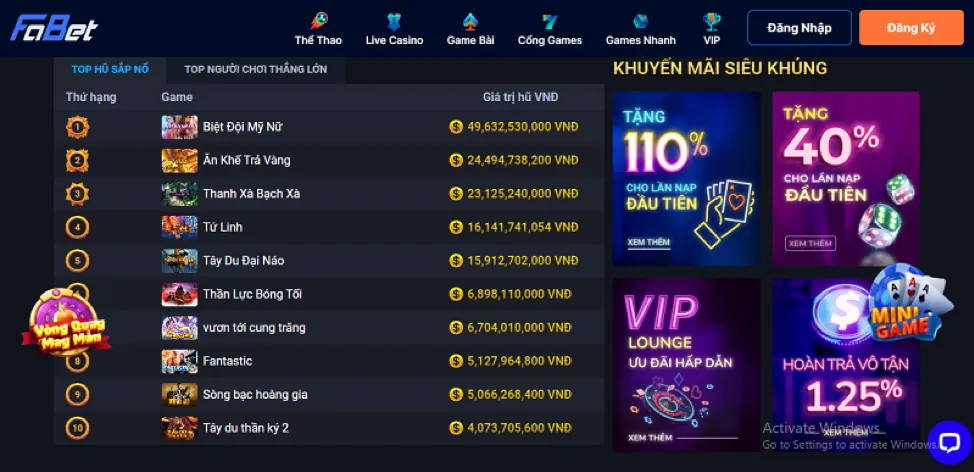 Chương trình VIP 84win